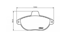 Placute frana Citroen DISPATCH (U6U) 1994-2016 #2 ...