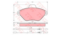 Placute frana Citroen XANTIA (X2) 1998-2003 #2 025...