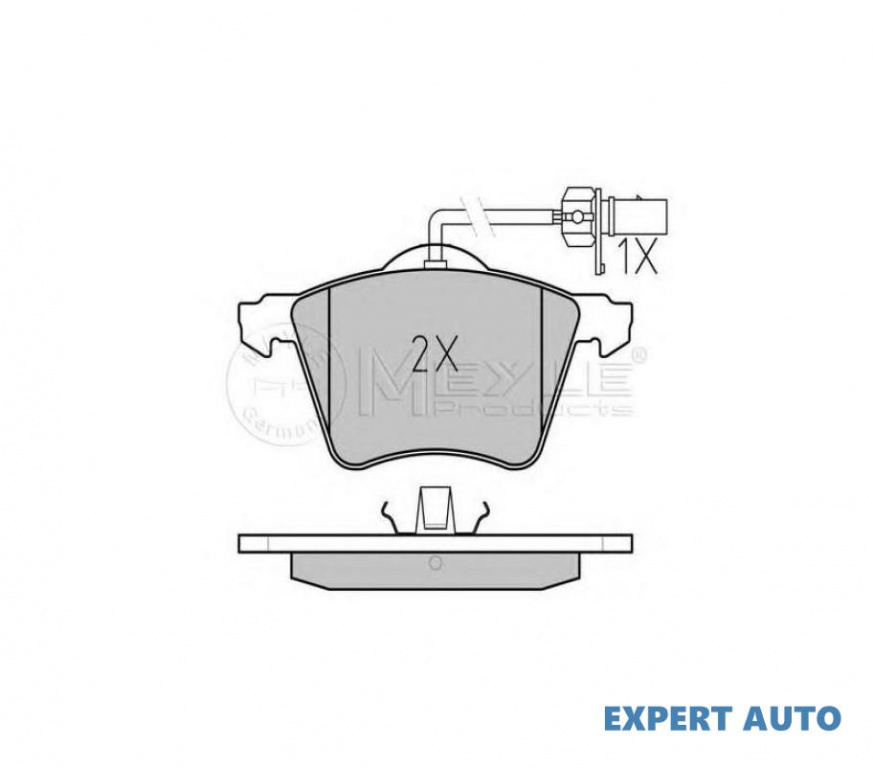 Placute frana Ford GALAXY (WGR) 1995-2006 #2 0252341819PD