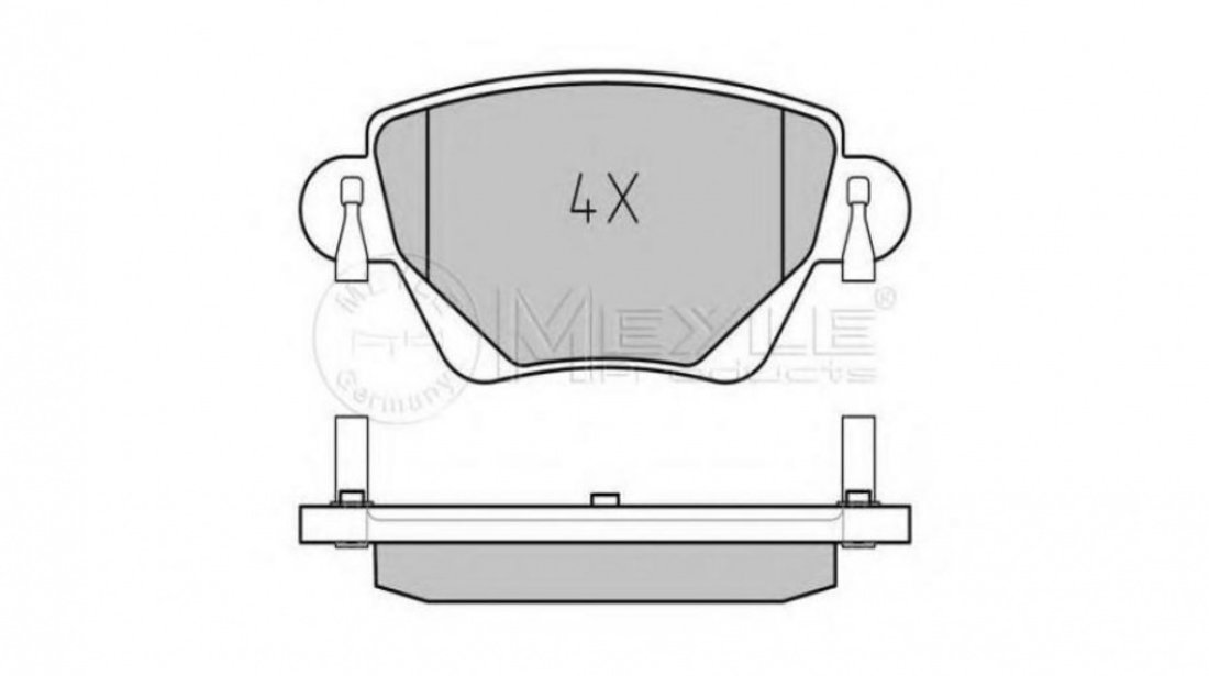 Placute frana Ford MONDEO Mk III combi (BWY) 2000-2007 #2 0252355717PD