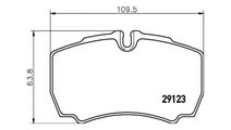 Placute frana Ford TRANSIT caroserie 2006-2016 #2 ...