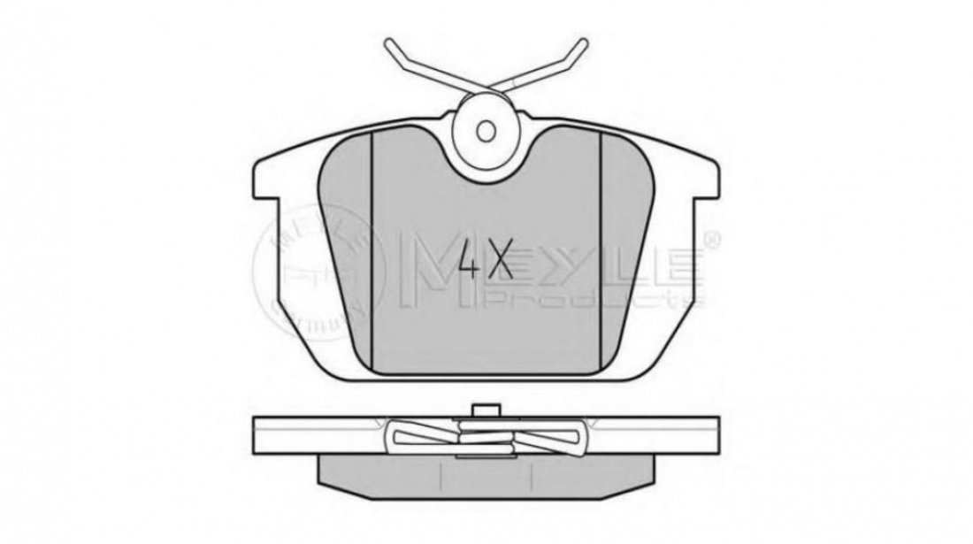 Placute frana Lancia DEDRA SW (835) 1994-1999 #2 023100