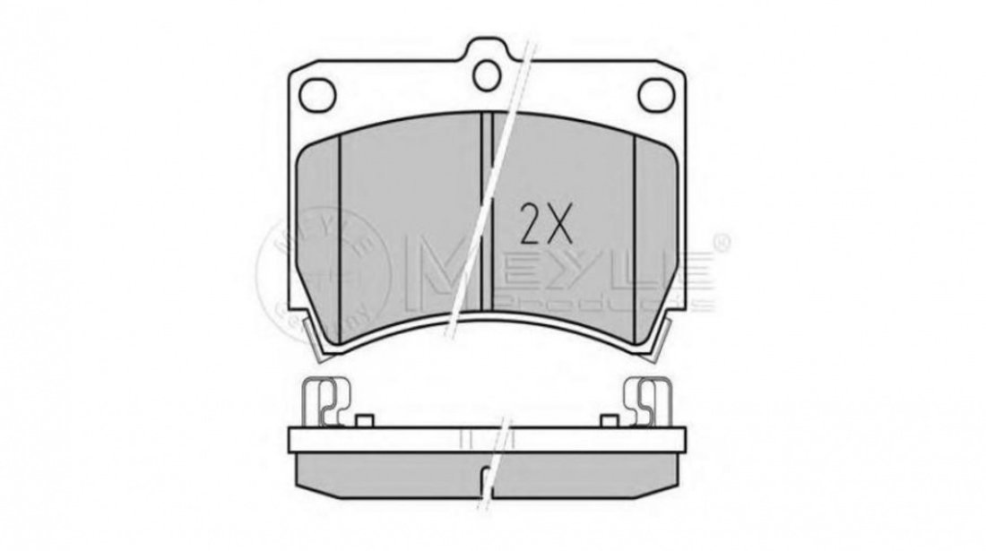 Placute frana Mazda 323 C Mk IV (BG) 1989-2000 #2 021212