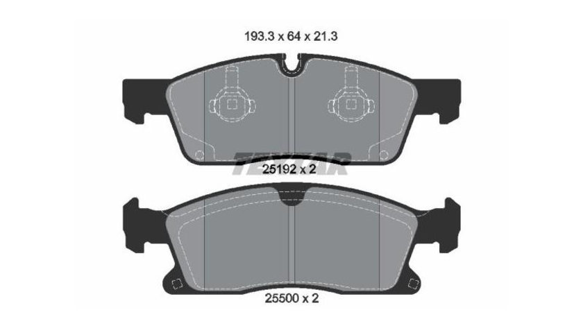 Placute frana Mercedes GL-CLASS (X166) 2012-2016 #2 0064203820