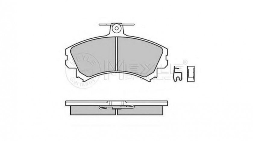 Placute frana Mitsubishi COLT VI (Z3_A, Z2_A) 2002-2012 #2 0252192017