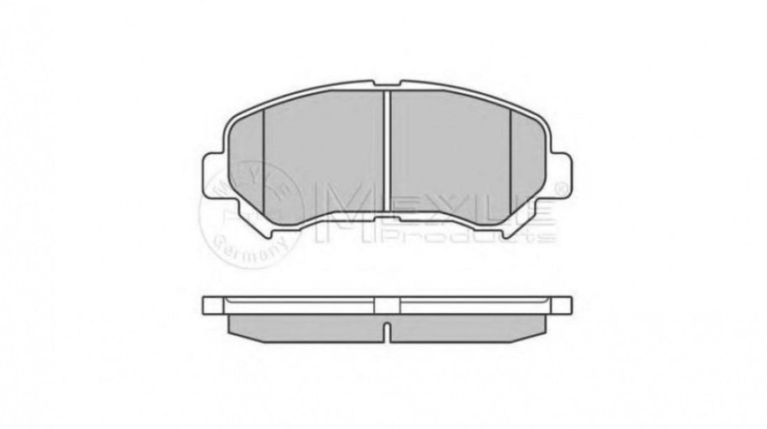 Placute frana Nissan X-TRAIL (T31) 2007-2013 #2 0252463217