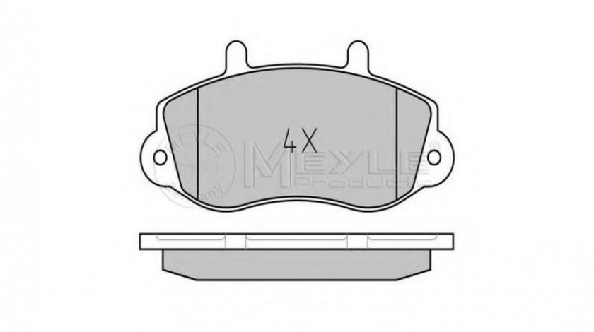 Placute frana Opel MOVANO Combi (J9) 1998-2016 #2 0252330218