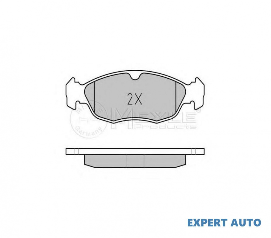 Placute frana Peugeot 306 hatchback (7A, 7C, N3, N5) 1993-2003 #2 0252182717