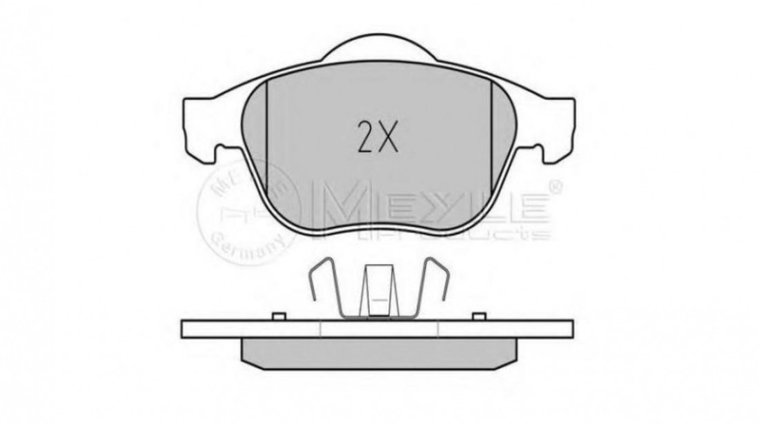 Placute frana Renault LAGUNA II Sport Tourer (KG0/1_) 2001-2016 #2 0252324818