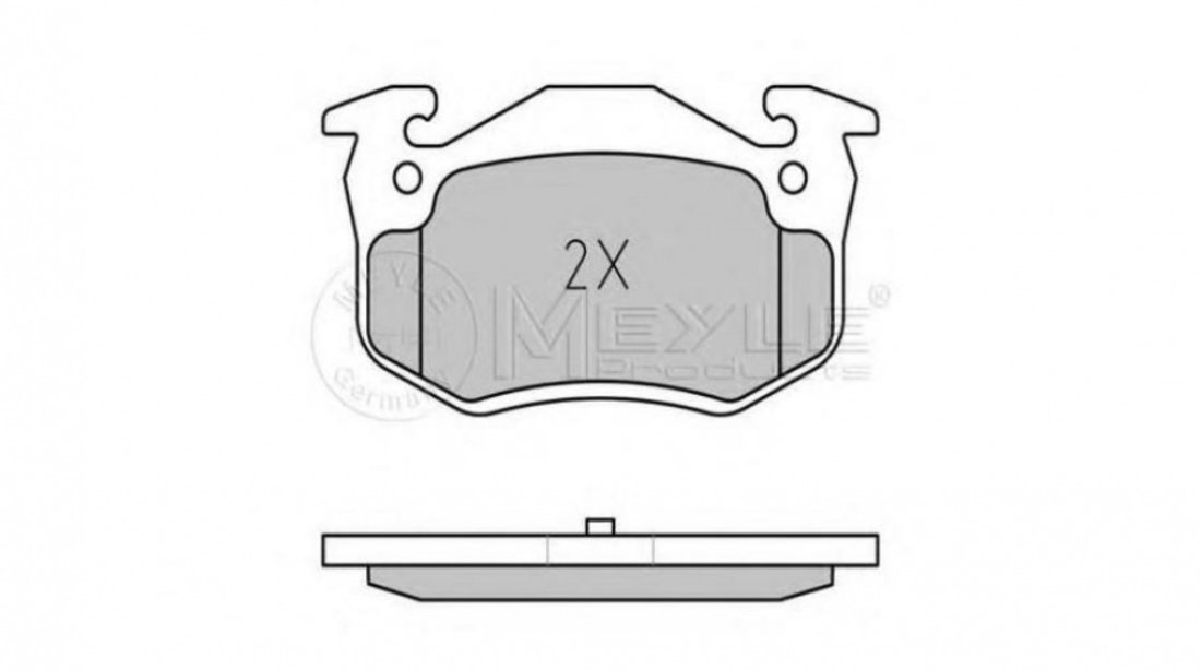 Placute frana Renault MEGANE I Classic (LA0/1_) 1996-2006 #2 014470