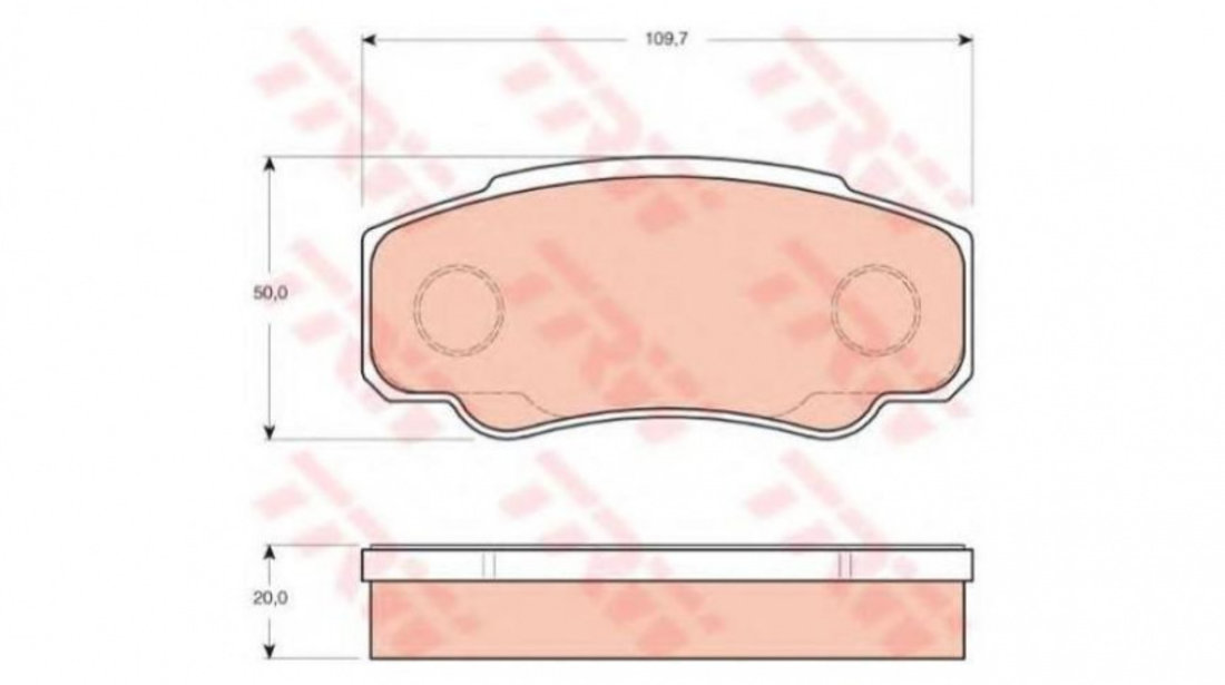 Placute frana Renault TRUCKS Maxity 2007-2016 #2 05P1662