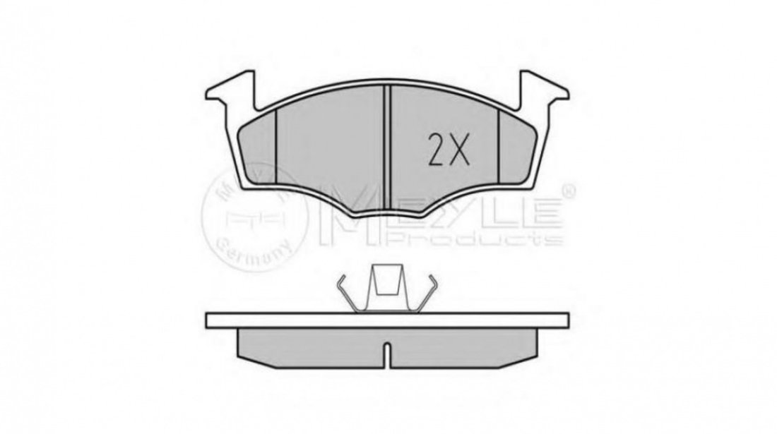 Placute frana Seat SEAT CORDOBA (6K2) 1999-2002 #2 0252186615