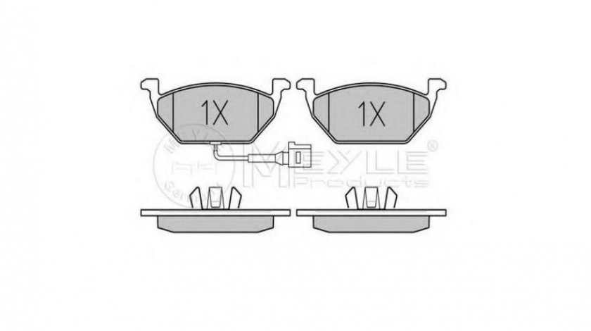 Placute frana Skoda FABIA Praktik 2001-2007 #2 0252313119PD