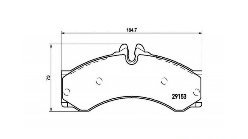 Placute frana Volkswagen VW LT Mk II caroserie (2DA, 2DD, 2DH) 1996-2006 #2 0004237110