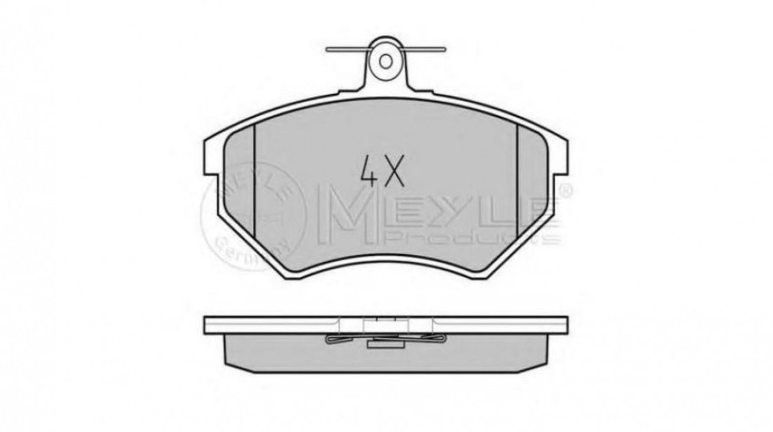 Placute frana Volkswagen VW SCIROCCO (53B) 1980-1992 #2 0252016816