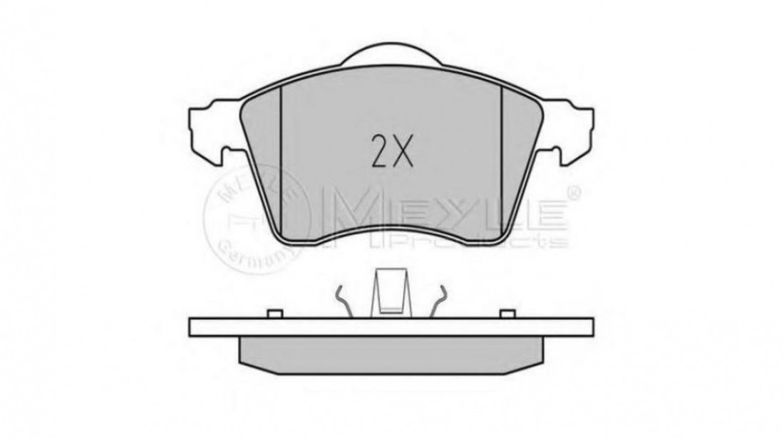 Placute frana Volkswagen VW TRANSPORTER / CARAVELLE Mk IV bus (70XB, 70XC, 7DB, 7DW) 1990-2003 #2 0252188319PD