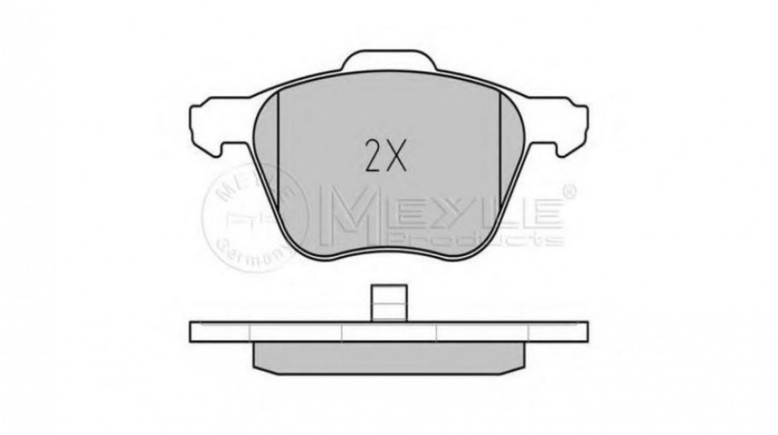 Placute frana Volkswagen VW TRANSPORTER Mk IV caroserie (70XA) 1990-2003 #2 0252326920W