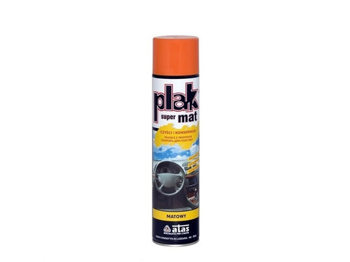 Plak Supermat 600 Ml, Portocaliu P2624PO