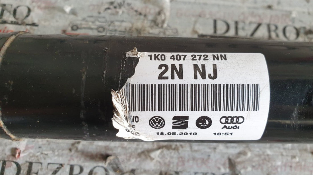 Planetara dreapta fata Audi A3 8P 1.2 TSI 105 cai motor CBZB cod piesa : 1K0407272NN