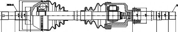 Planetara FIAT DUCATO caroserie (230L) (1994 - 2002) GSP 210032 piesa NOUA