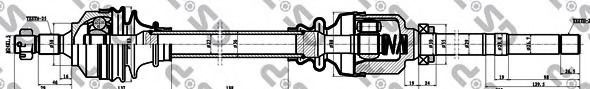 Planetara PEUGEOT 307 SW (3H) (2002 - 2016) GSP 245104 piesa NOUA