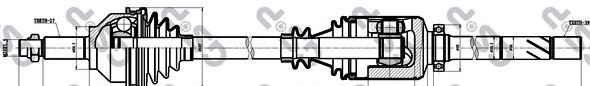 Planetara RENAULT TRAFIC II platou / sasiu (EL) (2001 - 2014) GSP 244013 piesa NOUA