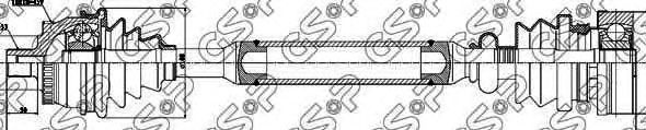 Planetara VW PASSAT (3B2) (1996 - 2001) GSP 203002 piesa NOUA