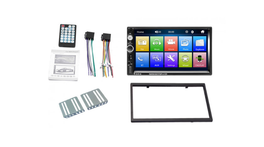 Player auto 2DIN 7010b Mp4, Mp5 7 inch, Bluetooth