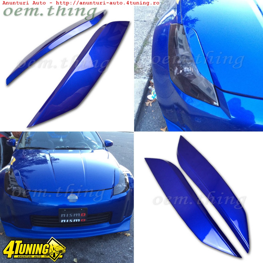 Pleoape faruri Nissan 350 Z33 FAIRLADY Z 2D Coupe Convertible material plastic ABS