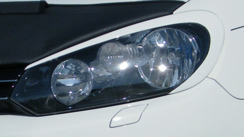 Pleoape Faruri set Mask plastic ABS pentru VW Golf 6, Typ.1K 2008-2013 pentru toate variantele se potriveste . nu se potriveste pe Golf Plus cod produs INE-280010-ABS