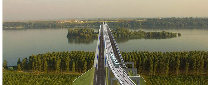 Podul Calafat - Vidin se inaugureaza pe 24 octombrie