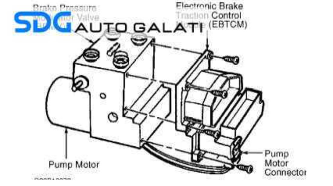 Pompa ABS Audi A3 8L 1.8 1997 - 2003 Cod 8D0614111 [M6882]