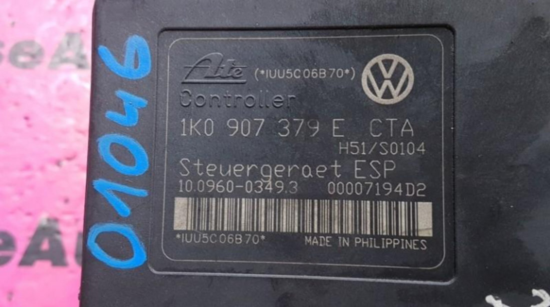 Pompa abs Volkswagen Golf 5 (2004-2009) 1K0907379E