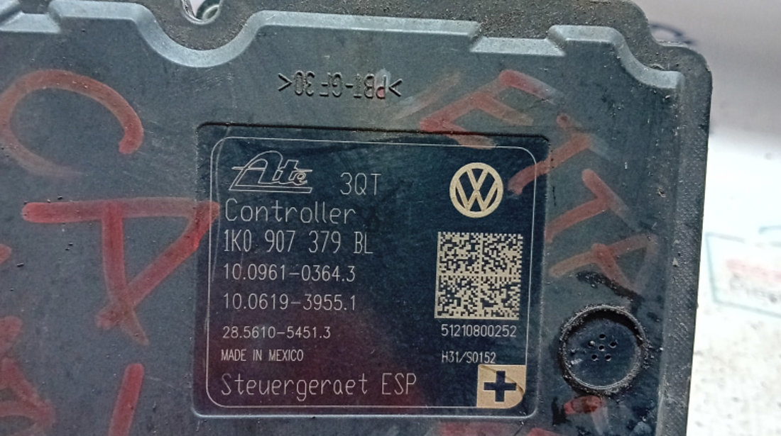 Pompa abs Volkswagen Jetta 2012, 1K0907379