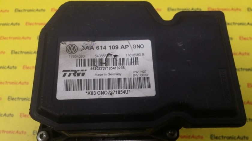 Pompa ABS Vw Passat, 3AA614109AP, 17654080, 54085620Z, 17618980B,