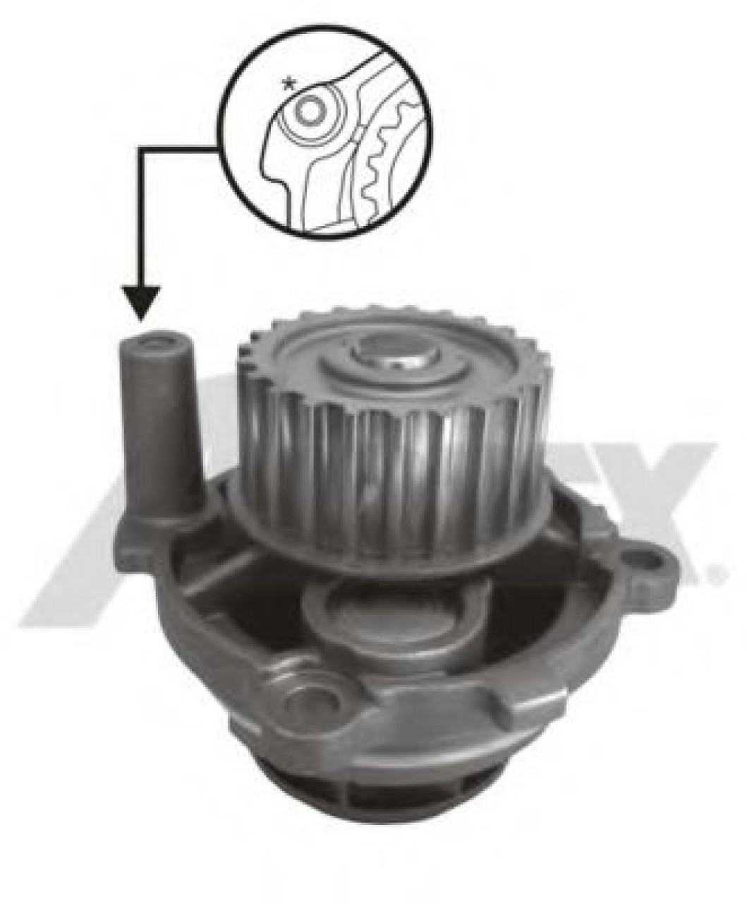 Pompa apa AUDI A3 Sportback (8PA) (2004 - 2013) AIRTEX 1703 piesa NOUA