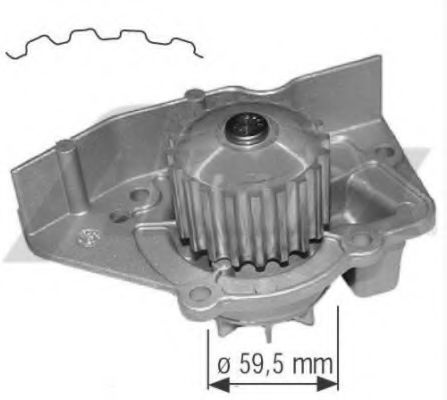 Pompa apa CITROEN XANTIA Estate (X1) (1995 - 1998) AIRTEX 1564 piesa NOUA