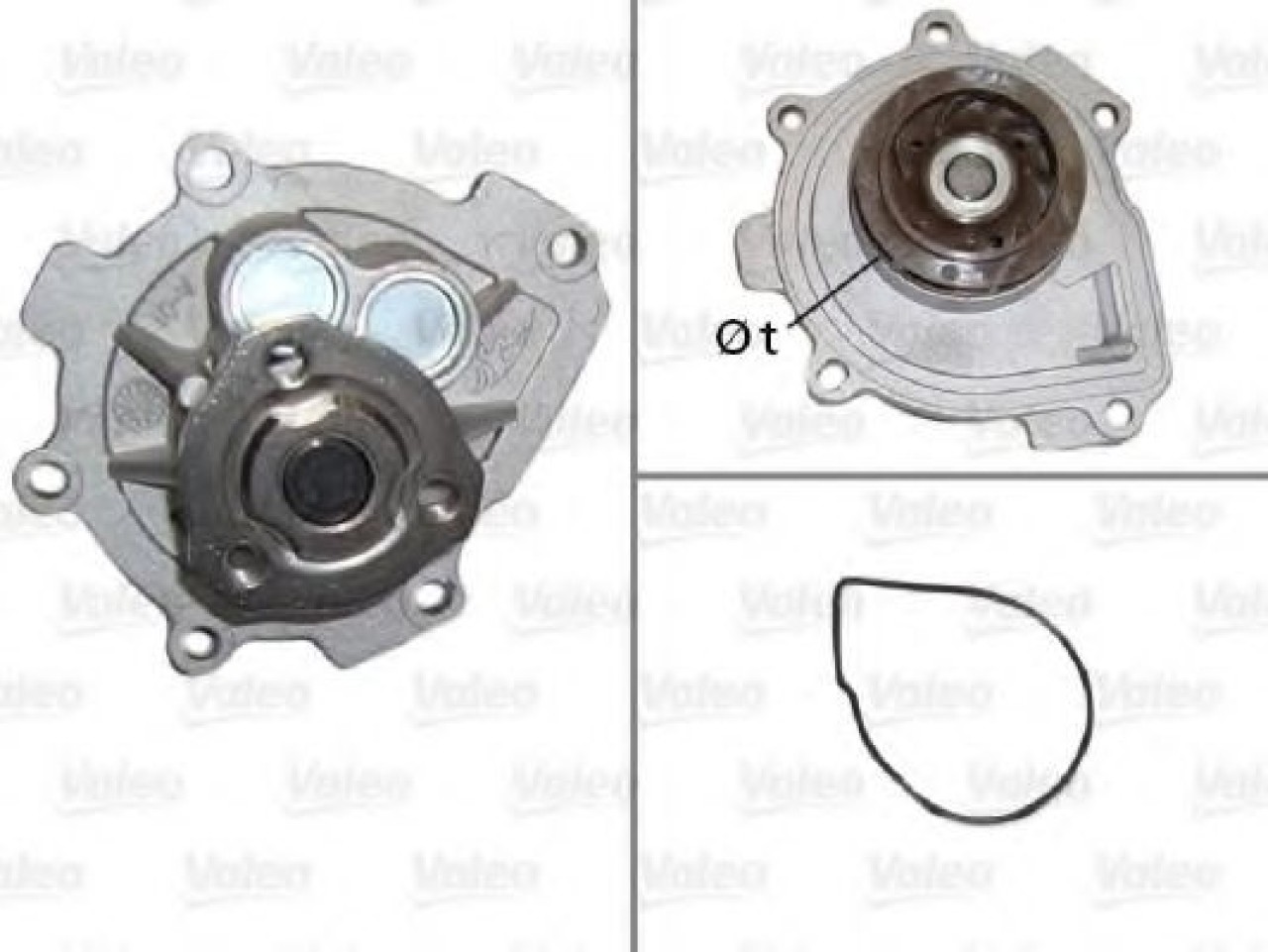 Pompa apa FIAT STILO Multi Wagon (192) (2003 - 2008) VALEO 506837 piesa NOUA