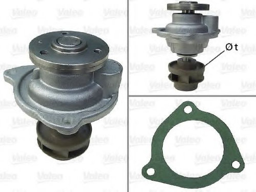 Pompa apa FORD FIESTA V (JH, JD) (2001 - 2010) VALEO 506809 piesa NOUA