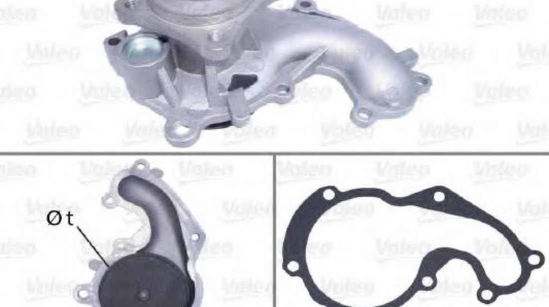 Pompa apa FORD FOCUS (DAW, DBW) (1998 - 2007) VALEO 506641 piesa NOUA