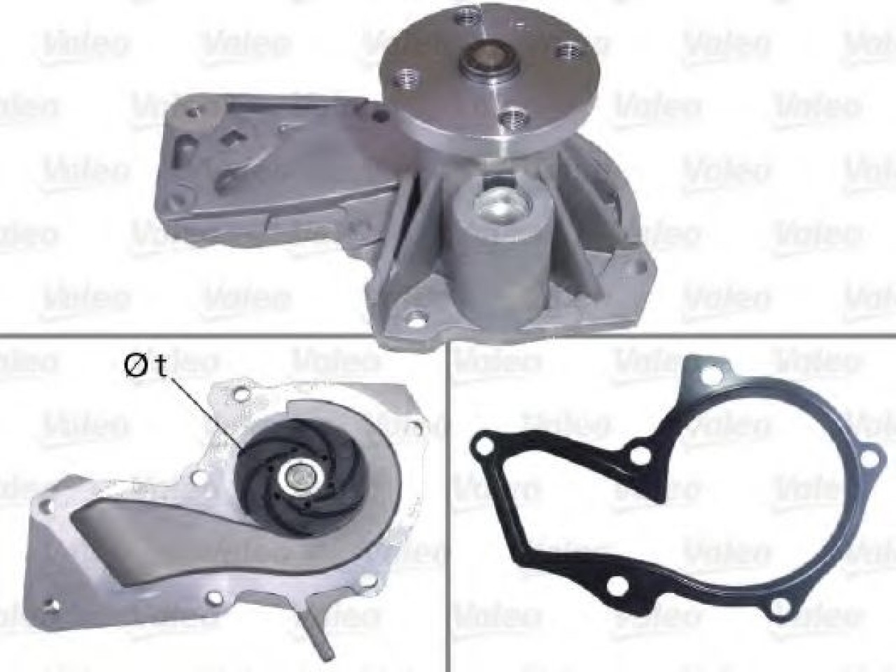 Pompa apa FORD FOCUS III Limuzina (2010 - 2016) VALEO 506893 piesa NOUA