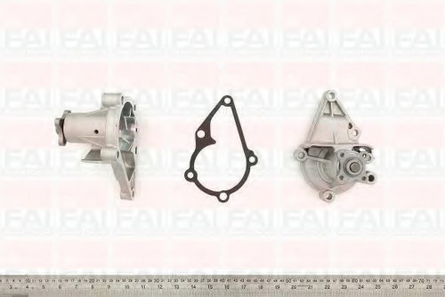 Pompa apa HYUNDAI ACCENT III (MC) (2005 - 2010) FAI AutoParts WP6268 piesa NOUA