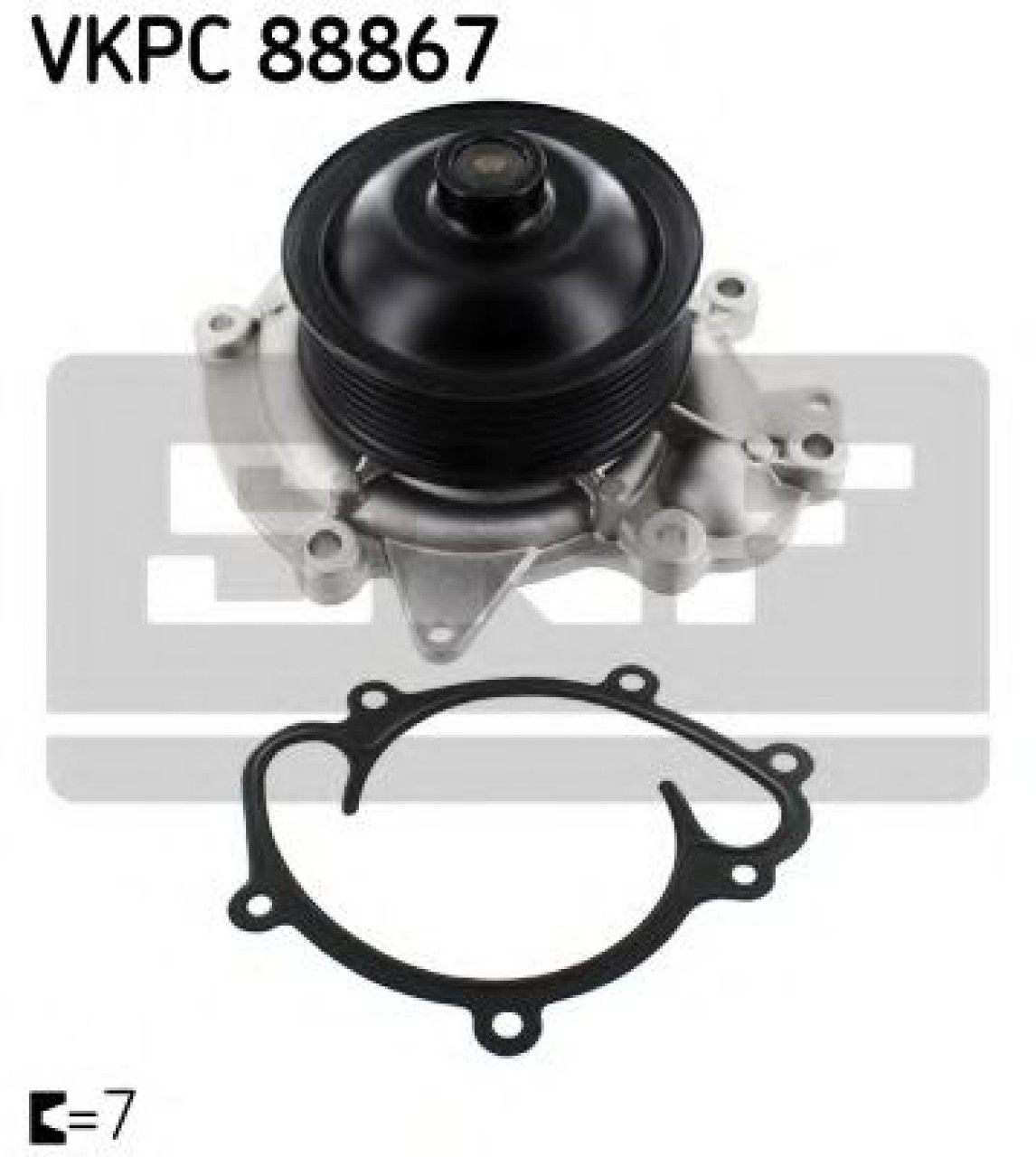 Pompa apa MERCEDES C-CLASS (W204) (2007 - 2014) SKF VKPC 88867 piesa NOUA