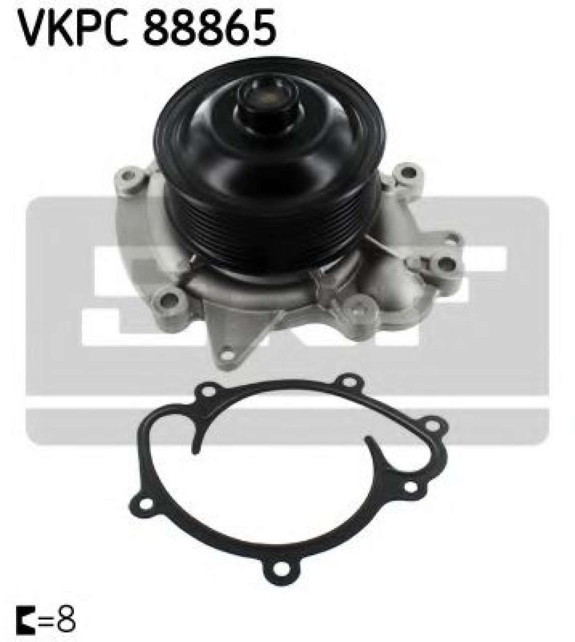 Pompa apa MERCEDES CLS (C219) (2004 - 2011) SKF VKPC 88865 piesa NOUA