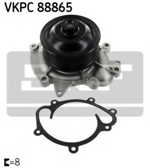 Pompa apa MERCEDES R-CLASS (W251, V251) (2006 - 2016) SKF VKPC 88865 piesa NOUA