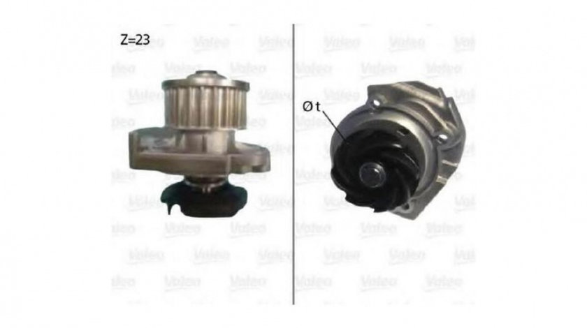 Pompa apa motor Fiat DOBLO Cargo (223) 2000-2016 #2 1661