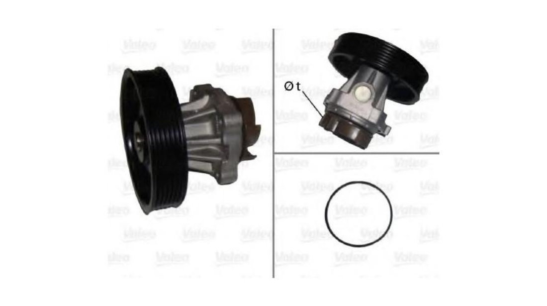 Pompa apa motor Lancia MUSA (350) 2004-2016 #3 1334647