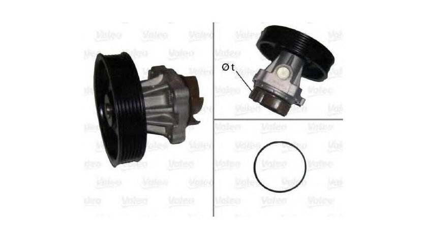 Pompa apa motor Lancia YPSILON (843) 2003-2011 #3 1334647