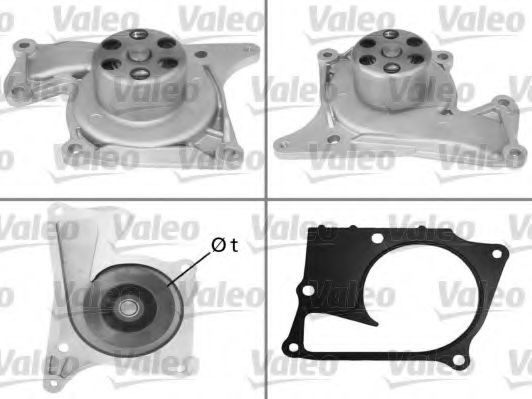 Pompa apa NISSAN NOTE (E12) (2013 - 2016) VALEO 506993 piesa NOUA