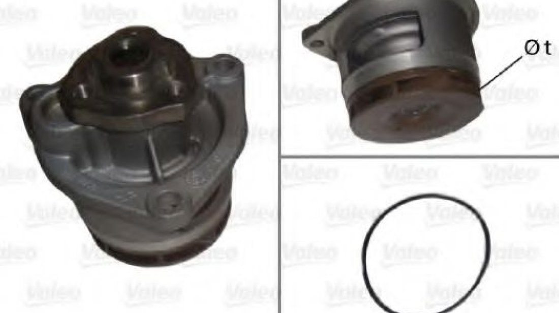 Pompa apa OPEL ASTRA G Limuzina (F69) (1998 - 2009) VALEO 506657 piesa NOUA